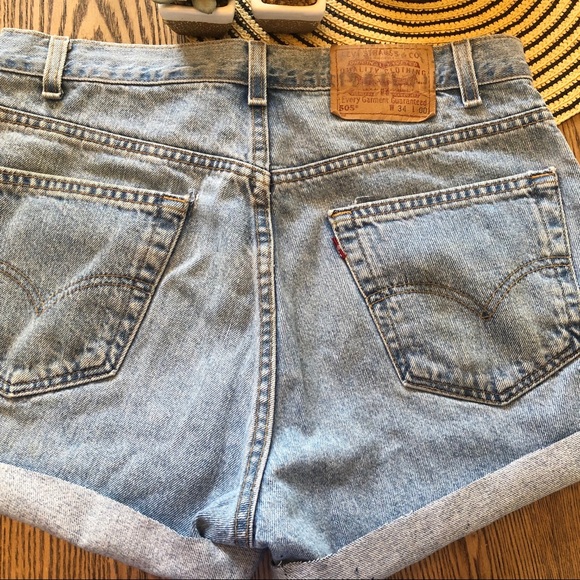 Levi’s Vintage 505 Cutoff Shorts sz 34 - Picture 4 of 5
